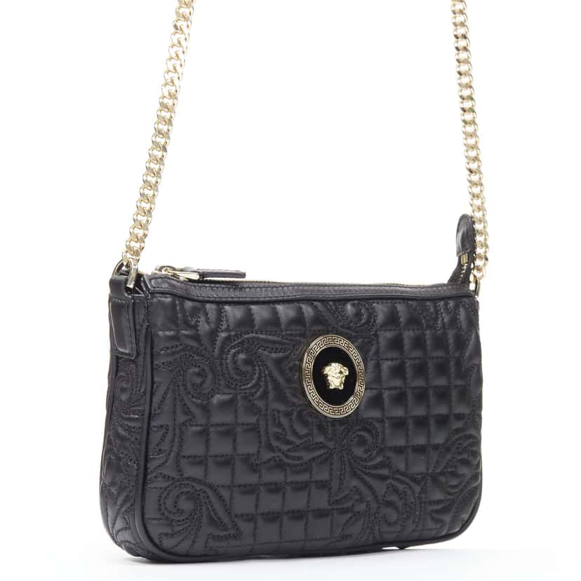 Versace Vanitas Black Leather Very good condition - Inside View