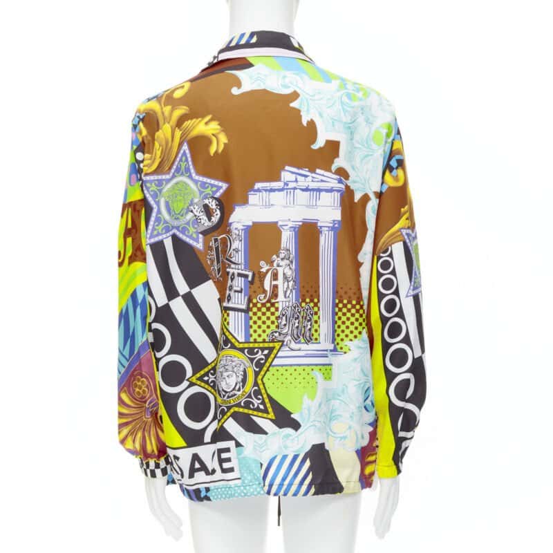 Versace Pop Temple Jacket MultiColor Never worn, with tag - Box View