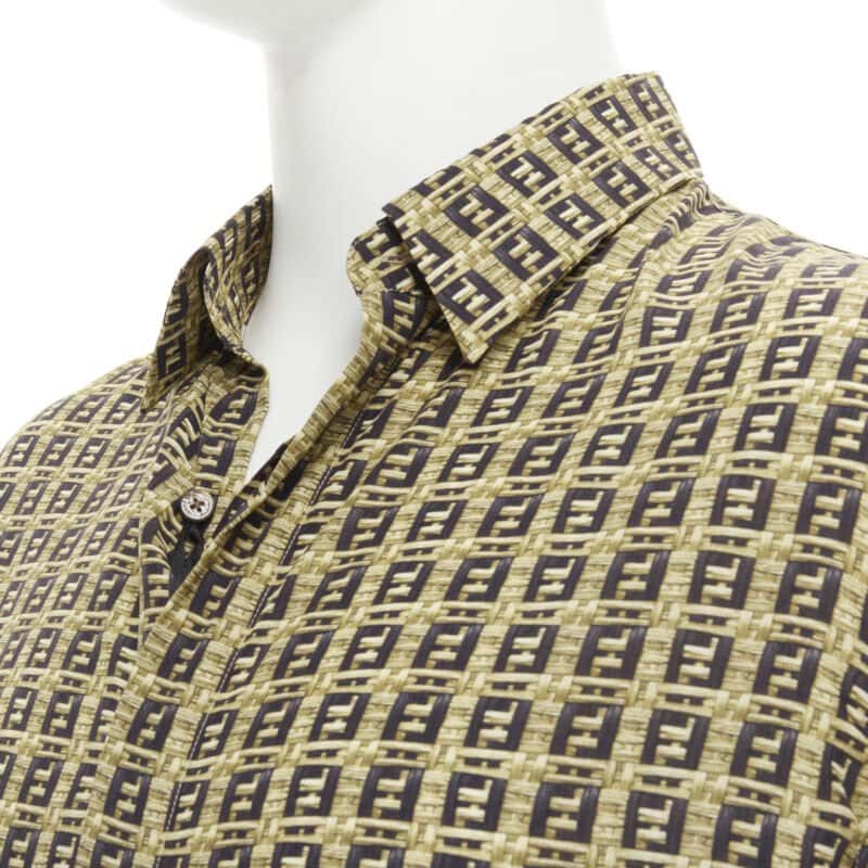 Fendi FS0795 AFXE F0UNT Brown Viscose Never worn, with tag - Back View