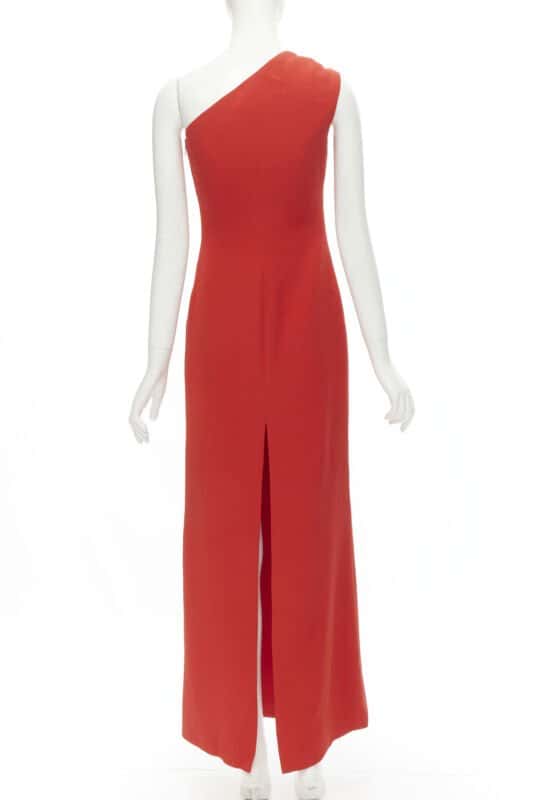 Versace Virtus V Gown Red Silk Never worn, with tag - Box View