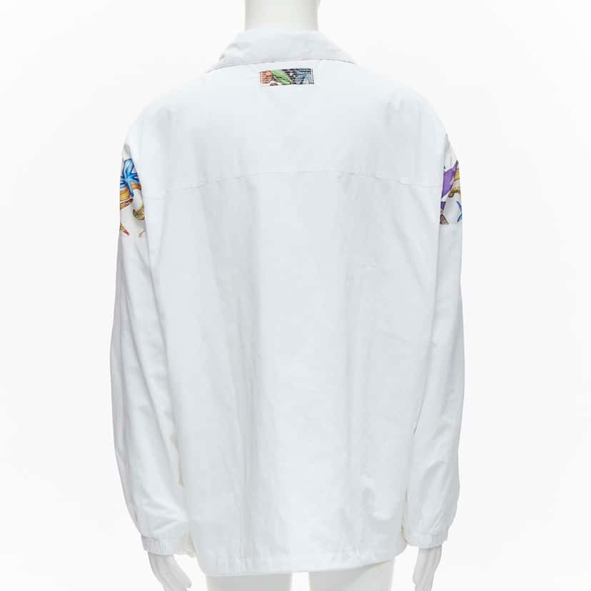 Versace Starfish White Jacket White Polyester Never worn, with tag - Box View