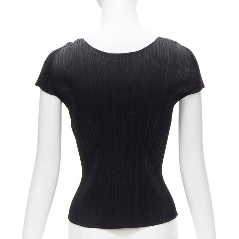 Issey Miyake Juice Peelable Top Black Polyester Very good condition - Box View