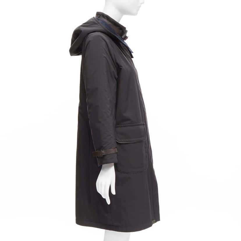 Loro Piana Reversible Wool Jacket Navy Cashmere Very good condition - Box View