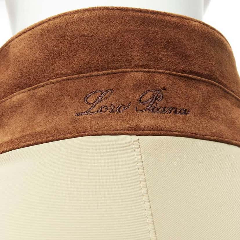 Loro Piana Beige Longline Coat Beige Very good condition - Back View