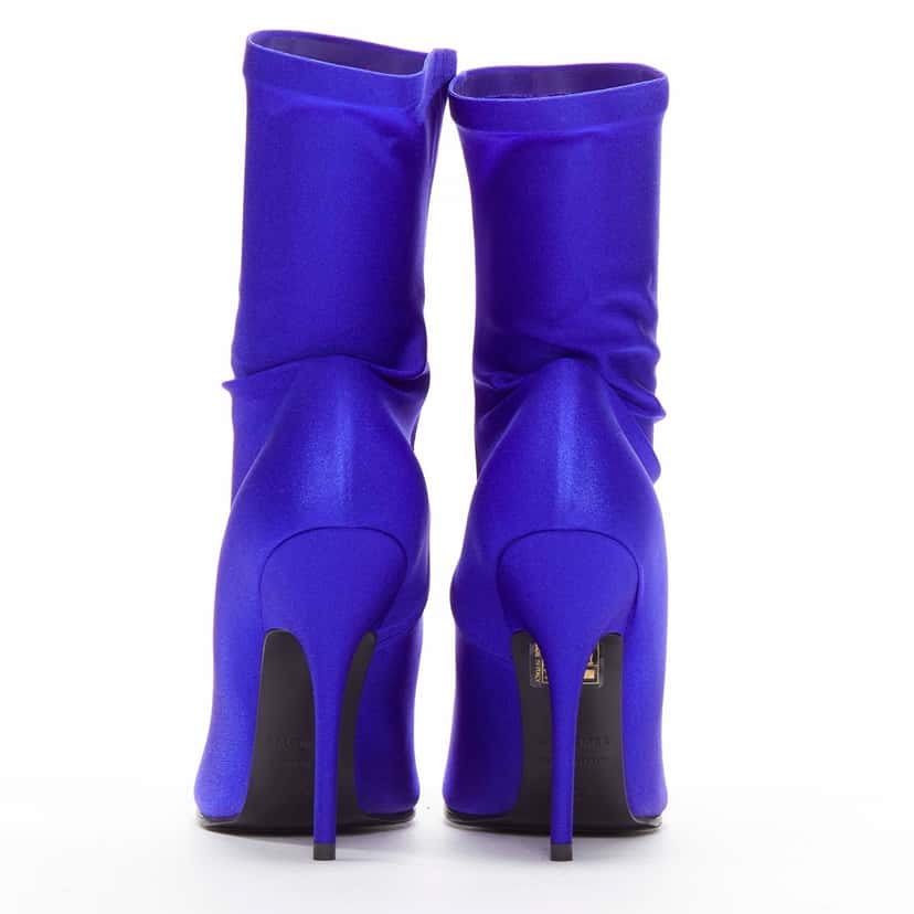 Balenciaga Sock boot Blue Never worn - Box View
