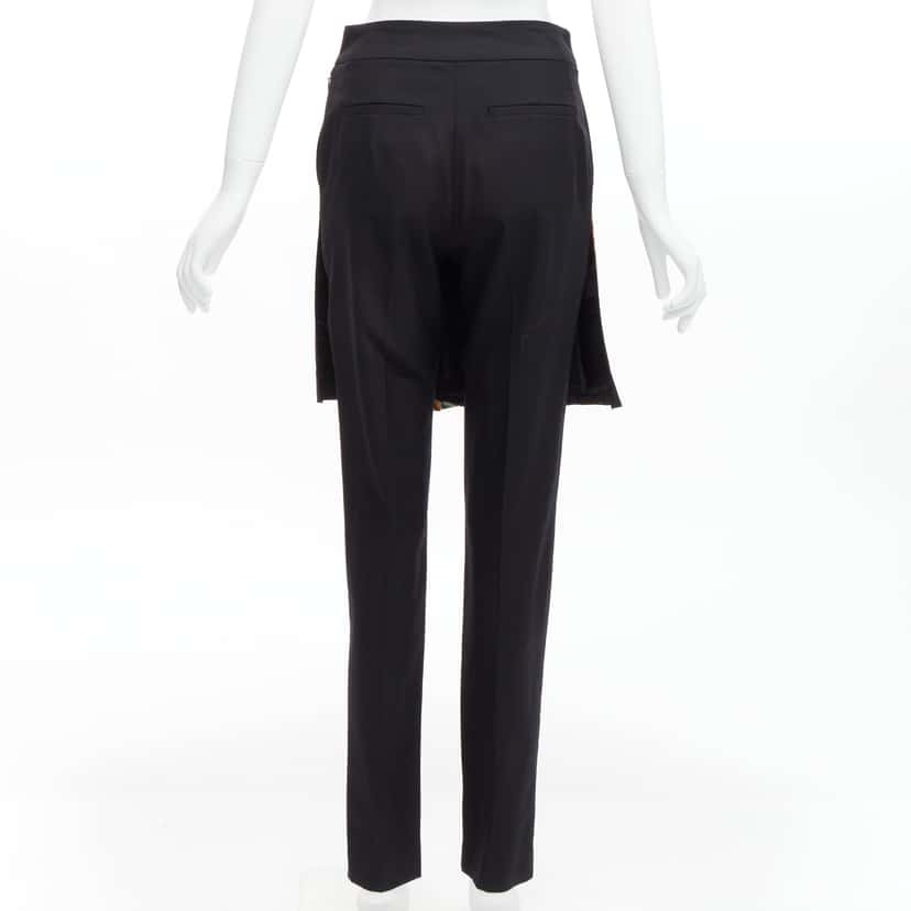 Dries Van Noten Dragon Kilt Pants Black Wool Never worn, with tag - Box View