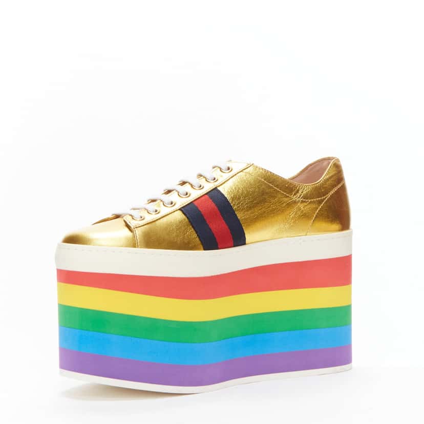 Gucci Peggy MultiColor Leather Very good condition - Model View