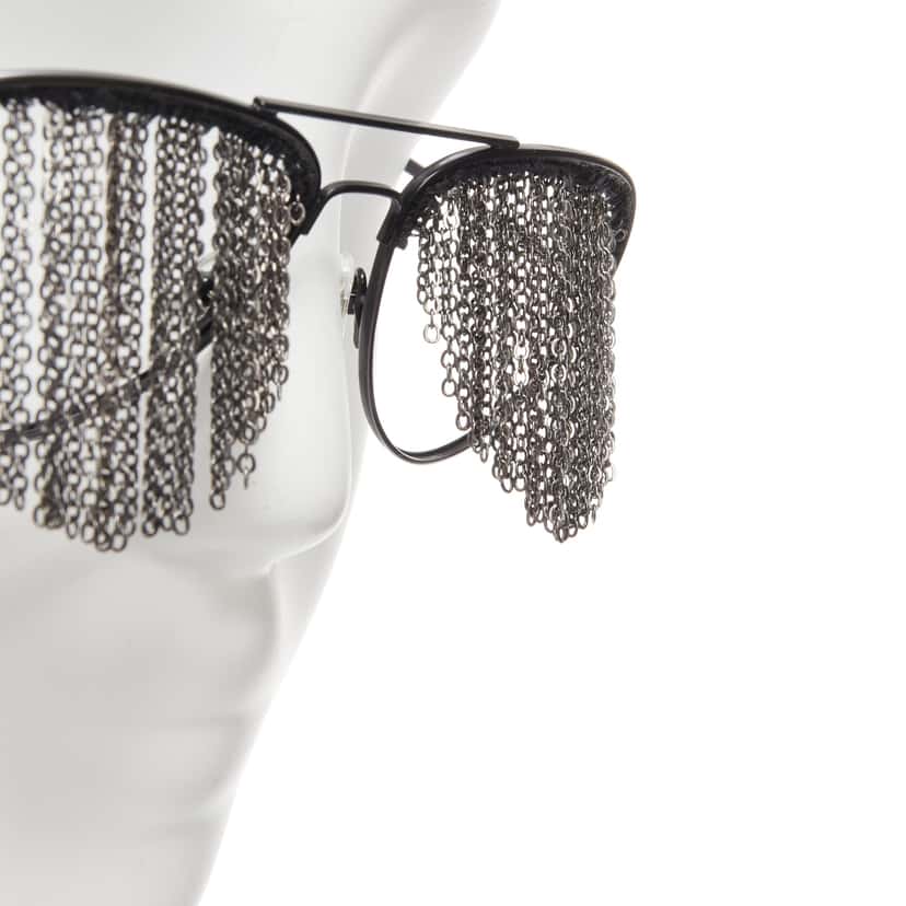 Bless Duo Fringe Black Metal Very good condition - Back View