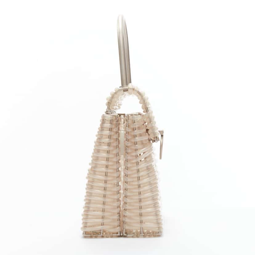 Salvatore Ferragamo Gancini Vinyl Bag Other Metal Fair condition - Model View