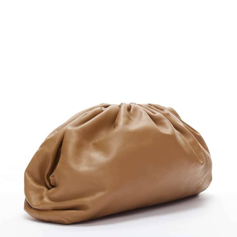 Bottega Veneta The Pouch Brown Leather Never worn - Inside View