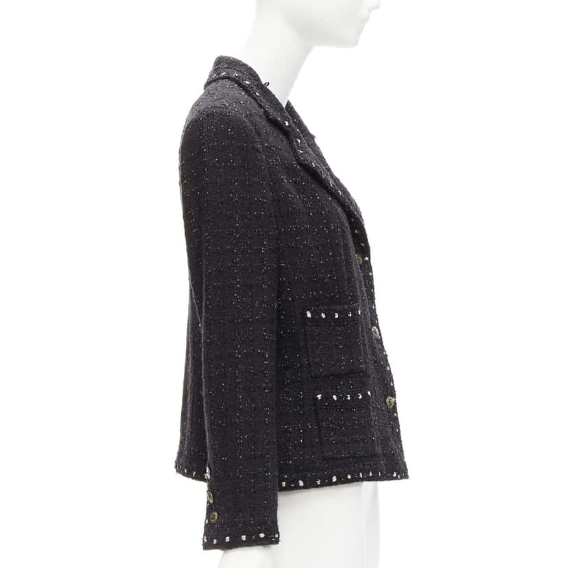 Chanel Fantasy Tweed Black Tweed Never worn - Box View