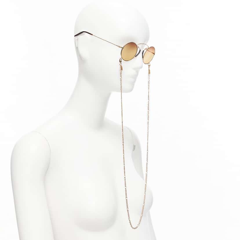 Gucci GG0991S Gold Metal Very good condition - Front View