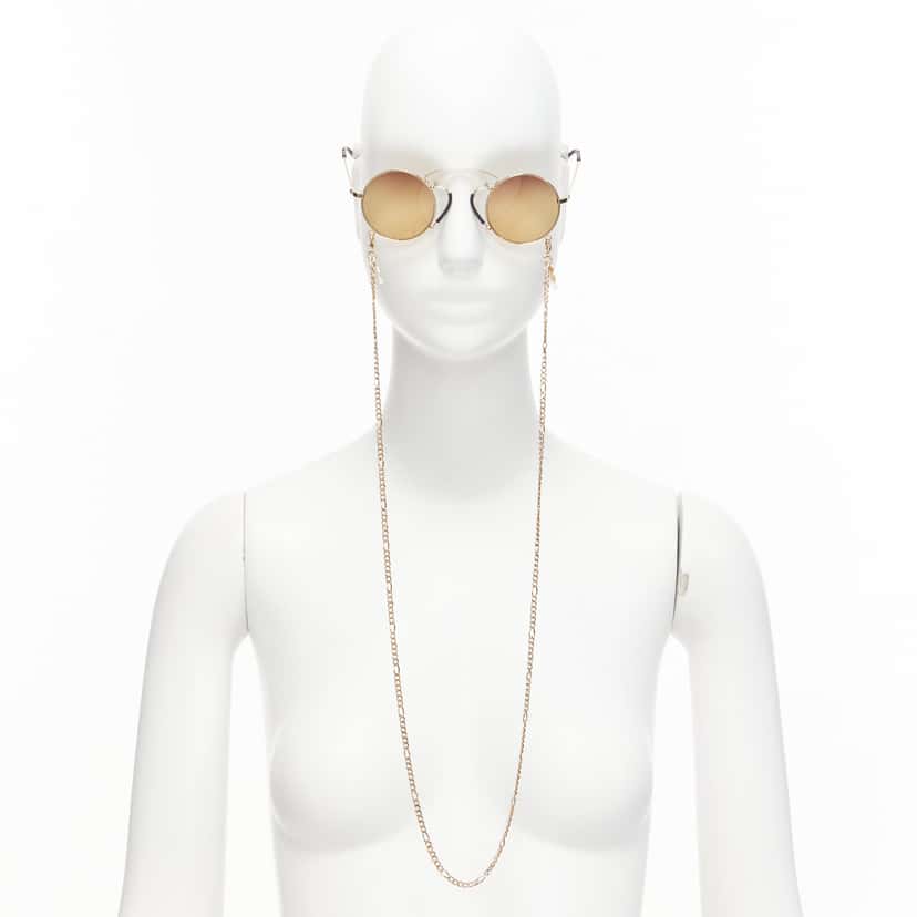 Gucci GG0991S Gold Metal Very good condition - Inside View