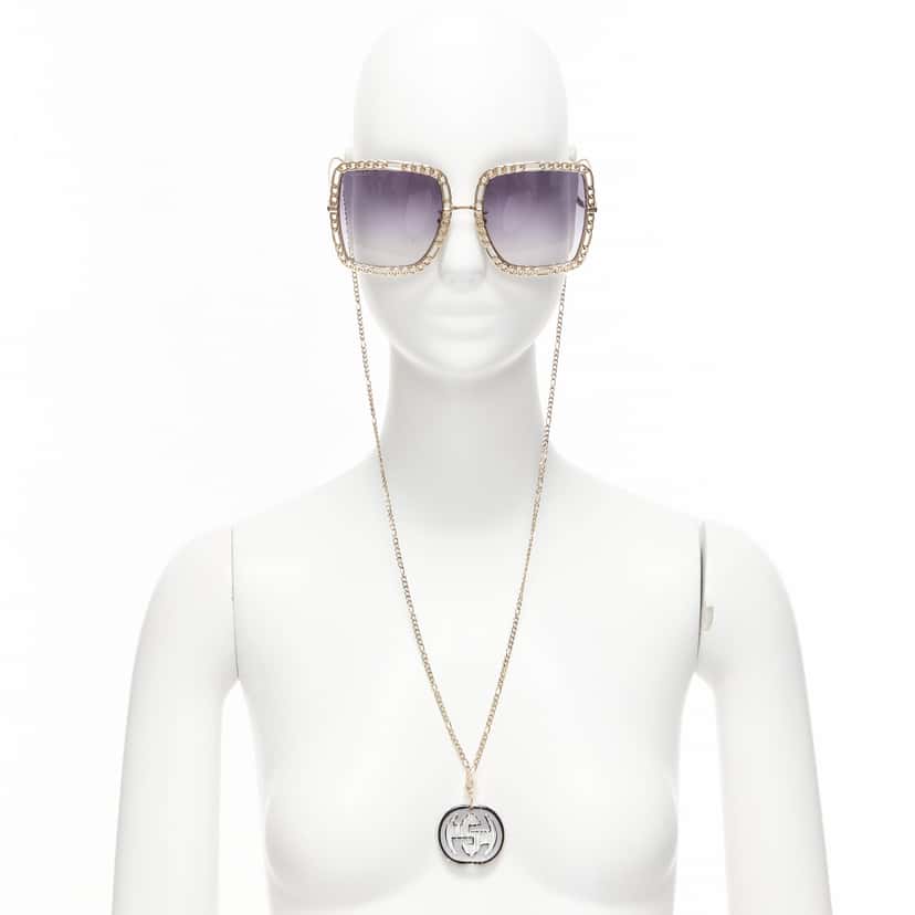 Gucci GG1033S Gold Metal Never worn - Front View