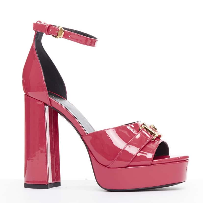 Versace Tribute Pink Sandals Pink Never worn - Front View