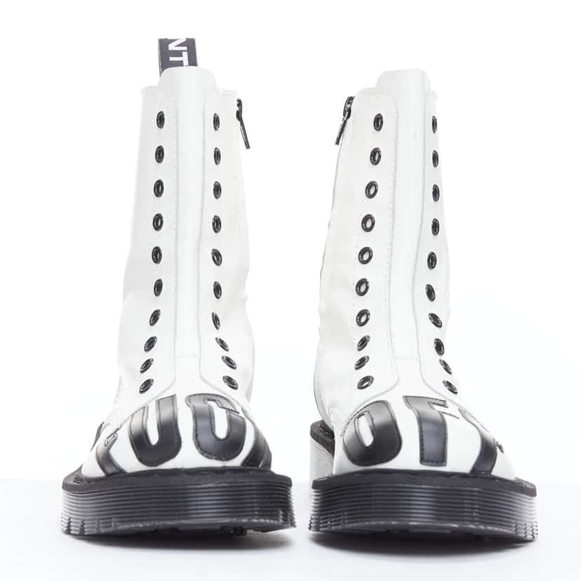 Vetements VTMNTS F OFF black White Leather Fair condition - Inside View