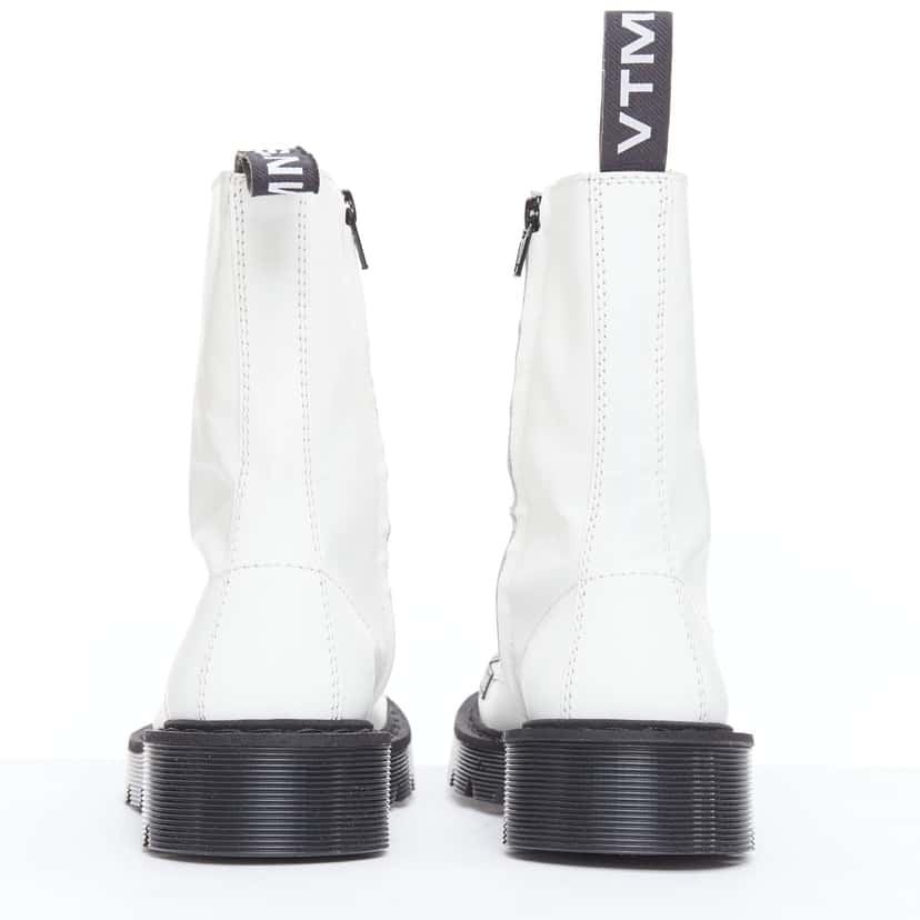 Vetements VTMNTS F OFF black White Leather Fair condition - Box View