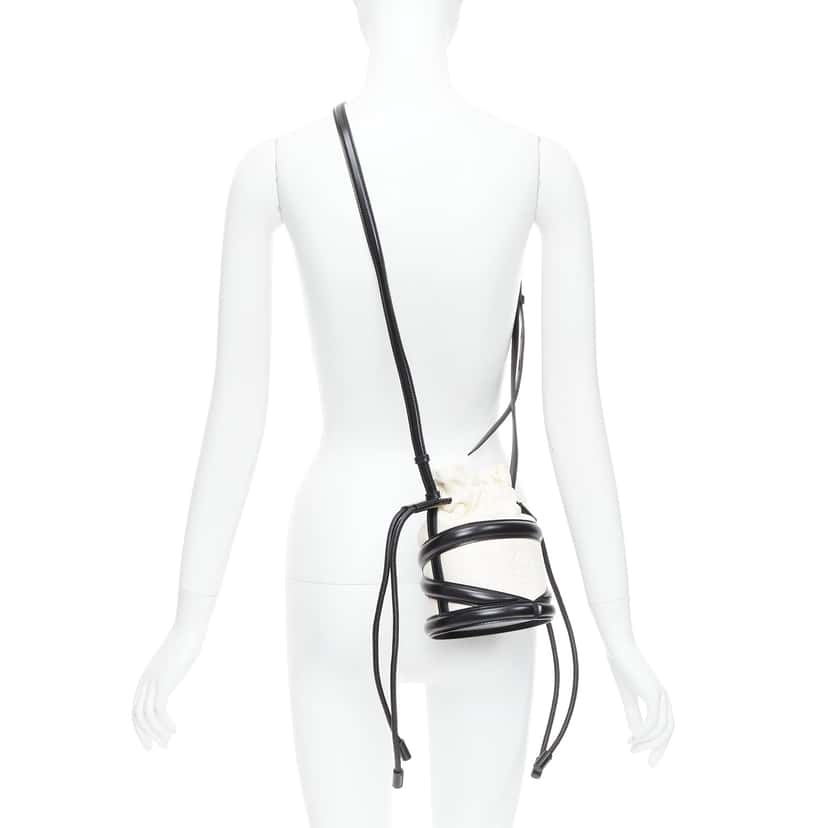 Alexander McQueen Soft Curve Black Leather Very good condition - Back View