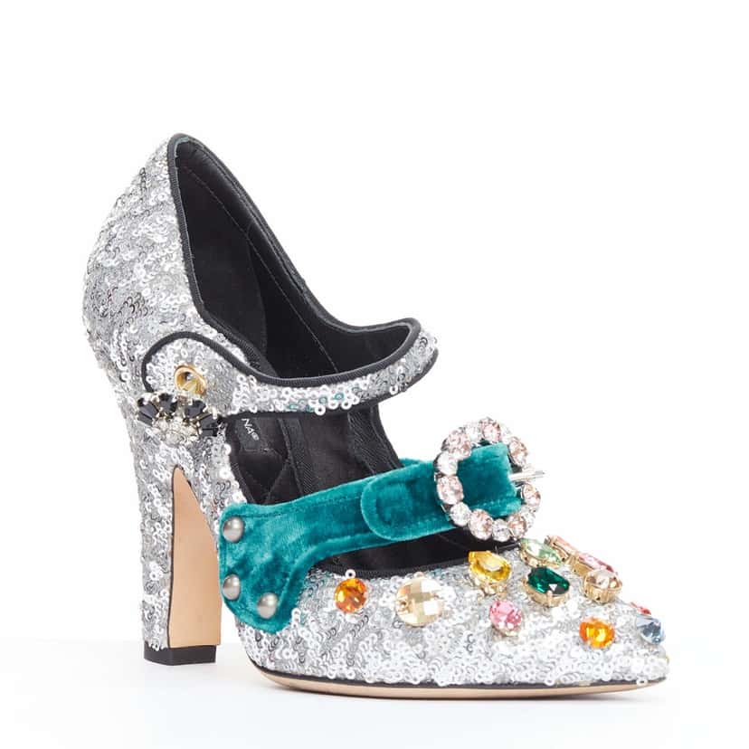 Dolce & Gabbana Bellucci Alta Moda Silver Very good condition - Front View