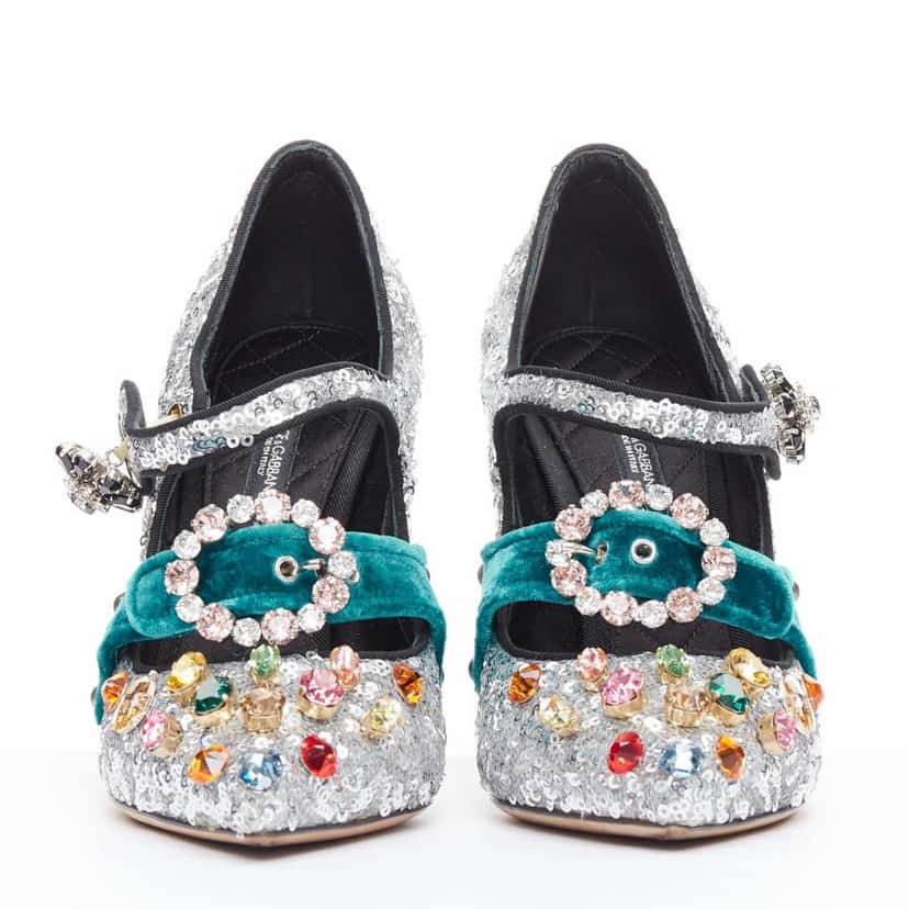 Dolce & Gabbana Bellucci Alta Moda Silver Very good condition - Inside View