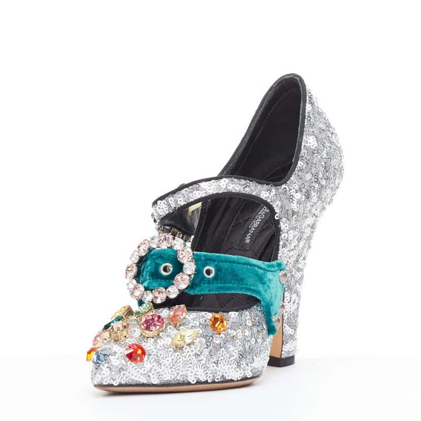 Dolce & Gabbana Bellucci Alta Moda Silver Very good condition - Model View