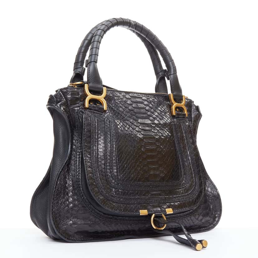 Chloe Marcie Black Leather Very good condition - Inside View