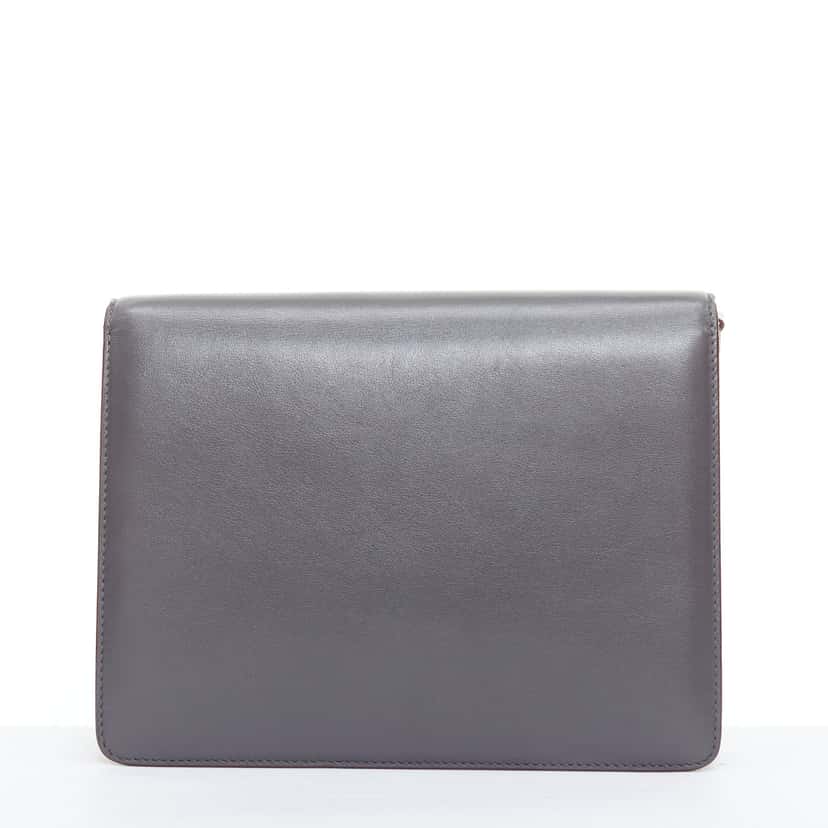 Dolce & Gabbana Lucia Grey Leather Fair condition - Box View