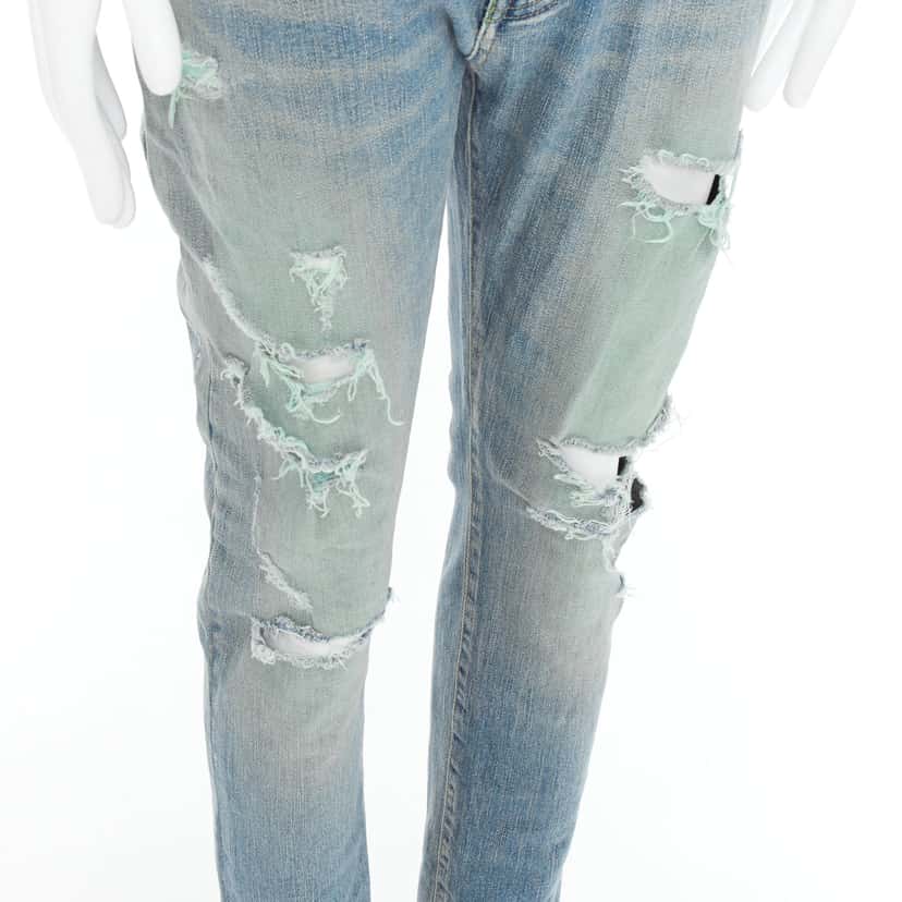 Saint Laurent D02 M/SK UW Blue Cotton Good condition - Back View