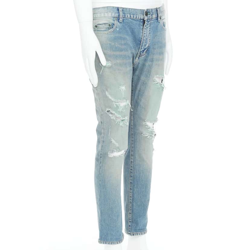 Saint Laurent D02 M/SK UW Blue Cotton Good condition - Inside View