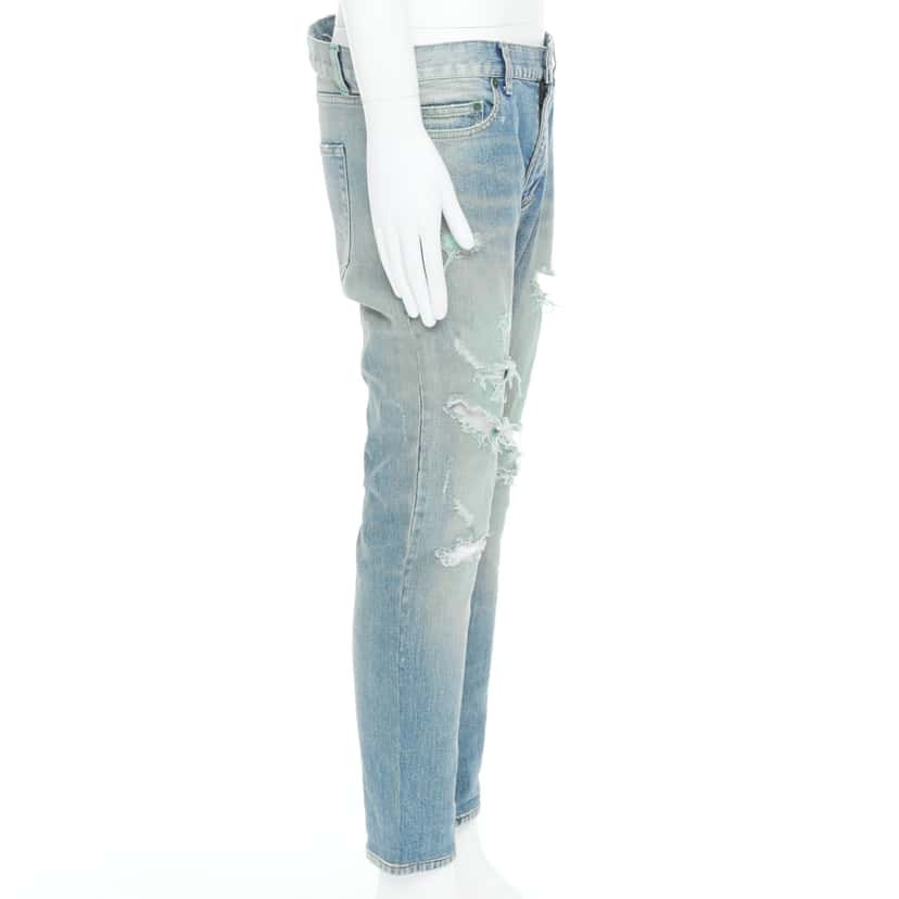 Saint Laurent D02 M/SK UW Blue Cotton Good condition - Model View