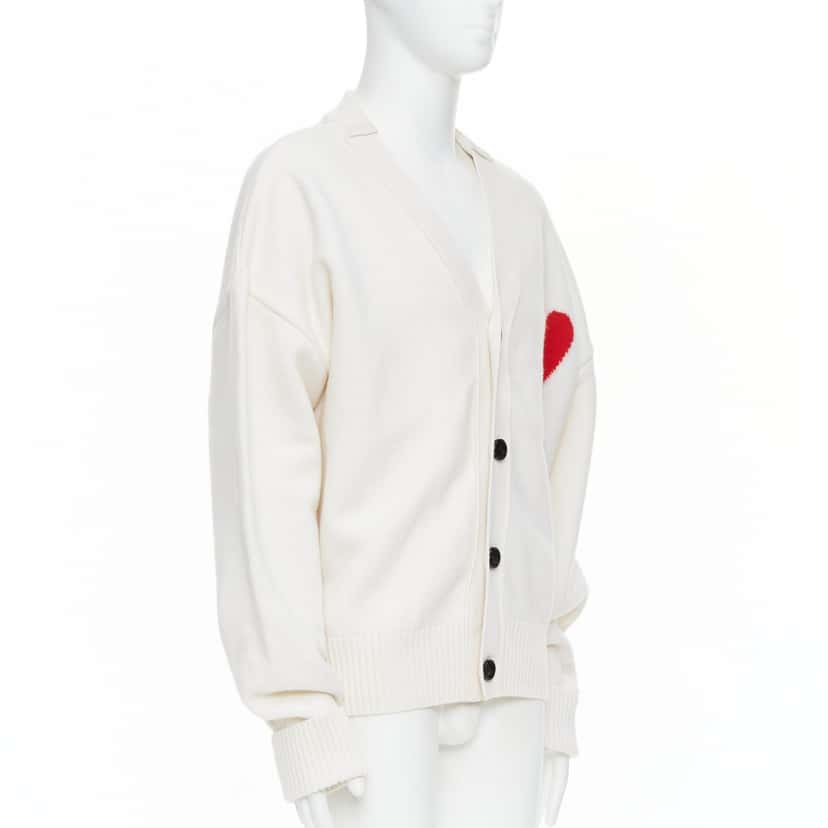 Ami Ami De Coeur Ecru Wool Very good condition - Model View