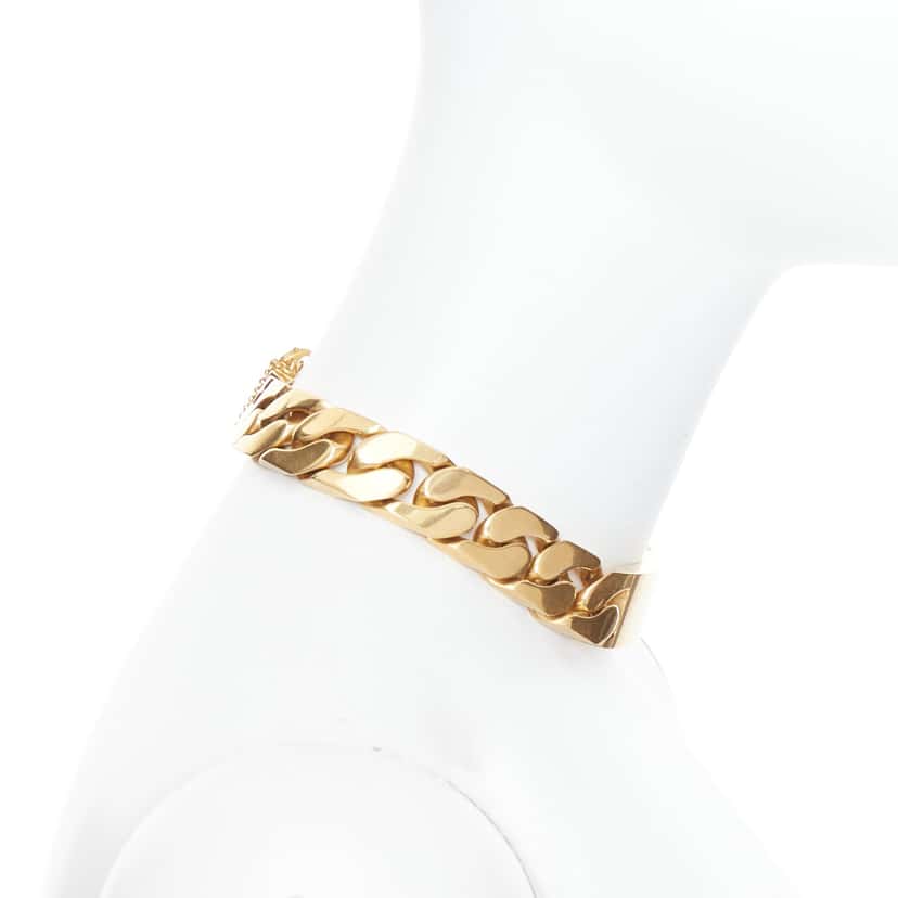 Celine Gold ID Choker Gold Metal Very good condition - Model View