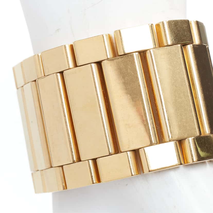 Celine Gold Watch Link Bracelet Gold Metal Very good condition - Inside View