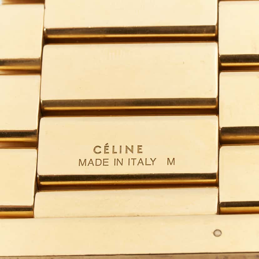 Celine Gold Watch Link Bracelet Gold Metal Very good condition - Model View