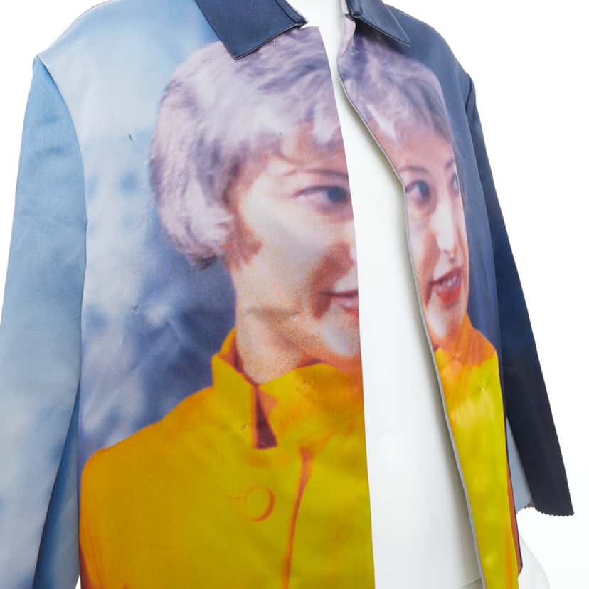 Undercover Cindy Sherman Jacket Blue Polyester Very good condition - Back View