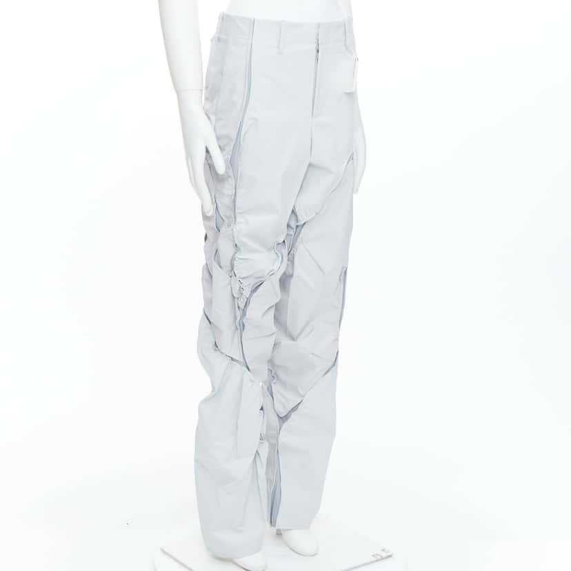 Post Archive Faction Ice Nylon Pants Blue Never worn, with tag - Inside View