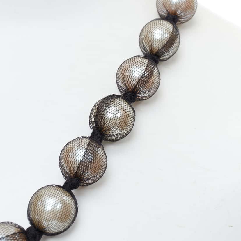 Lanvin Double Strand Necklace Black Very good condition - Model View