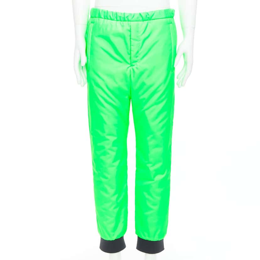Prada SPG52M Green Polyester Never worn, with tag - Front View