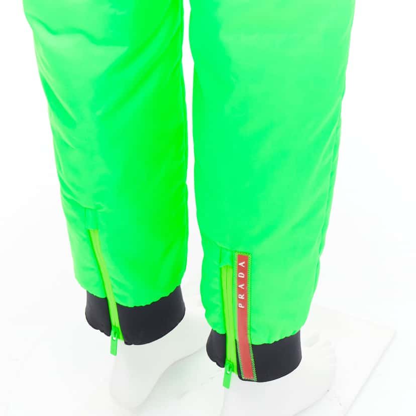 Prada SPG52M Green Polyester Never worn, with tag - Back View