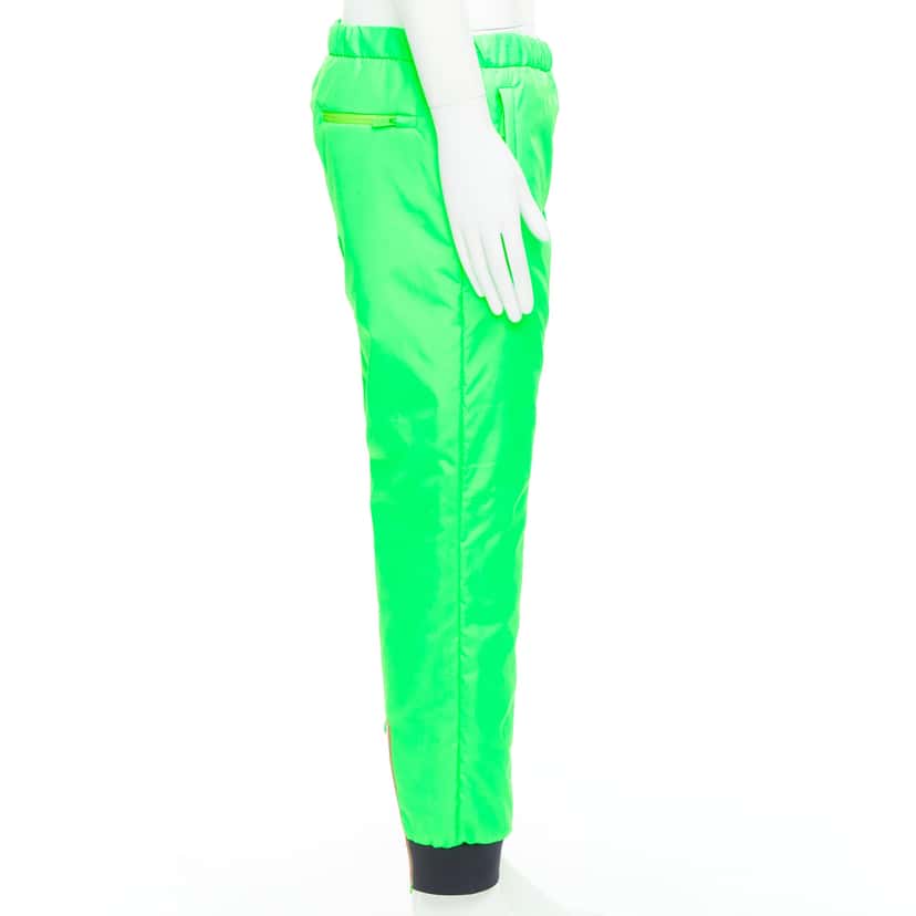 Prada SPG52M Green Polyester Never worn, with tag - Model View