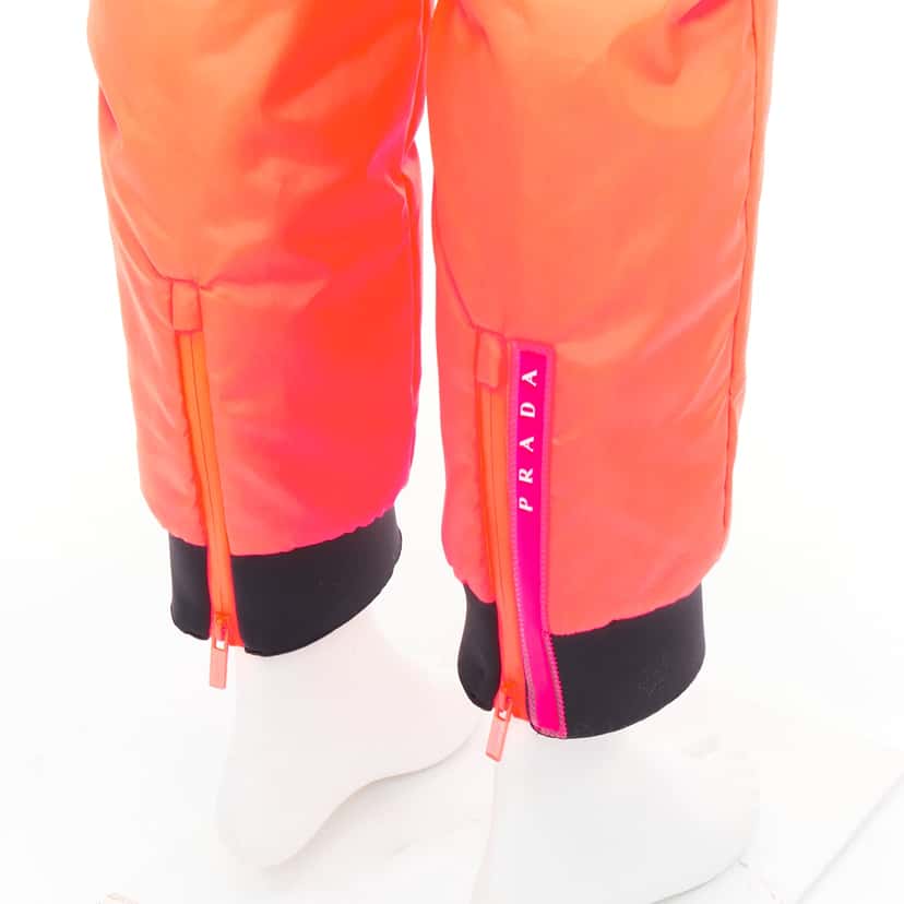 Prada SPG52M Orange Polyester Never worn, with tag - Back View