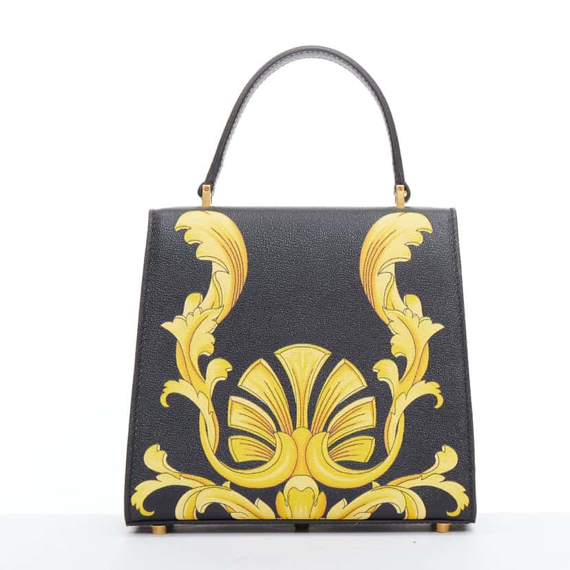 Versace Tribute Medusa Bag Black Leather Very good condition - Model View