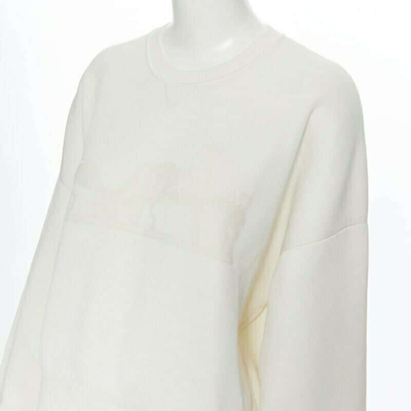 Hermès Cashmere blend sweater Beige Cashmere Very good condition - Back View