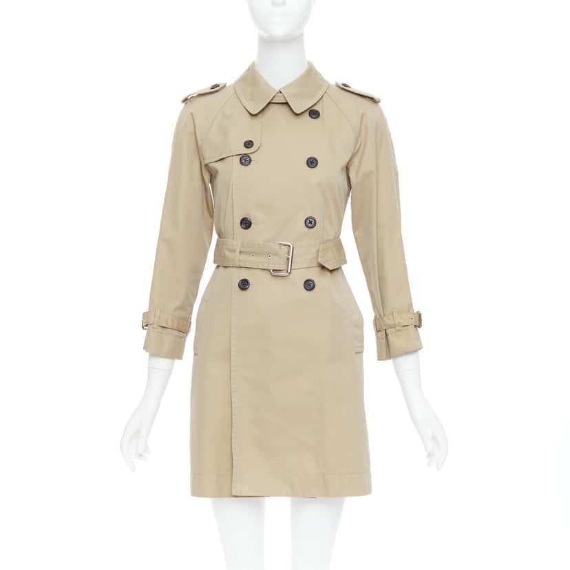 Marc Jacobs Beige Trench Coat Beige Cotton Very good condition - Front View