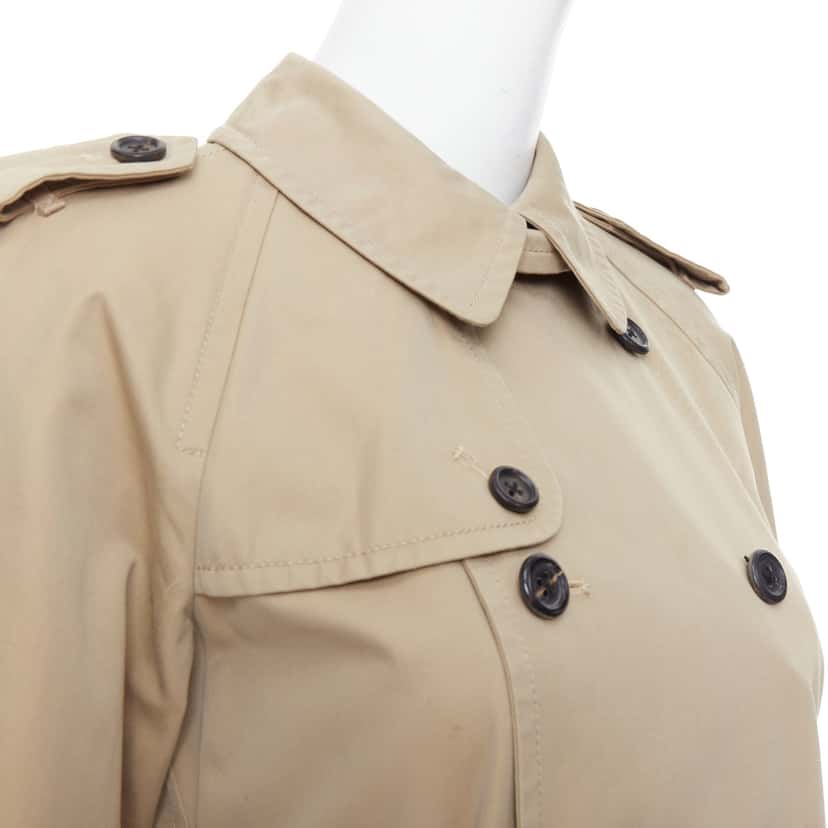 Marc Jacobs Beige Trench Coat Beige Cotton Very good condition - Back View