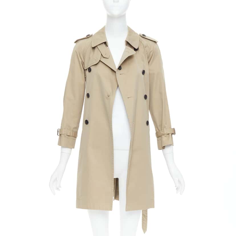 Marc Jacobs Beige Trench Coat Beige Cotton Very good condition - Inside View
