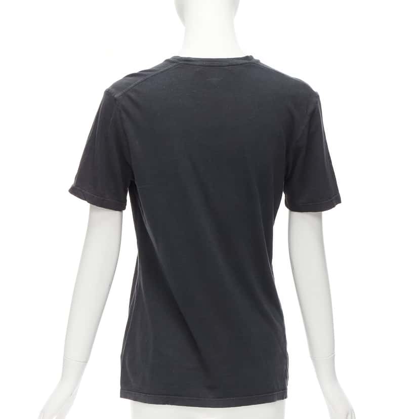 Dior Gothic Linen T-Shirt Black Cotton Fair condition - Box View