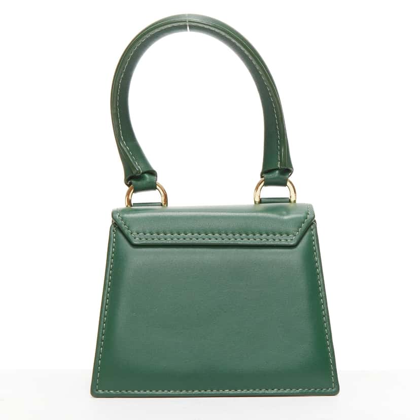 Jacquemus Le Chiquito Green Leather Good condition - Box View