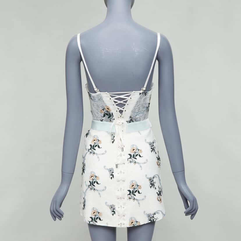 La Perla Hampton Court Ecru Silk Never worn - Box View