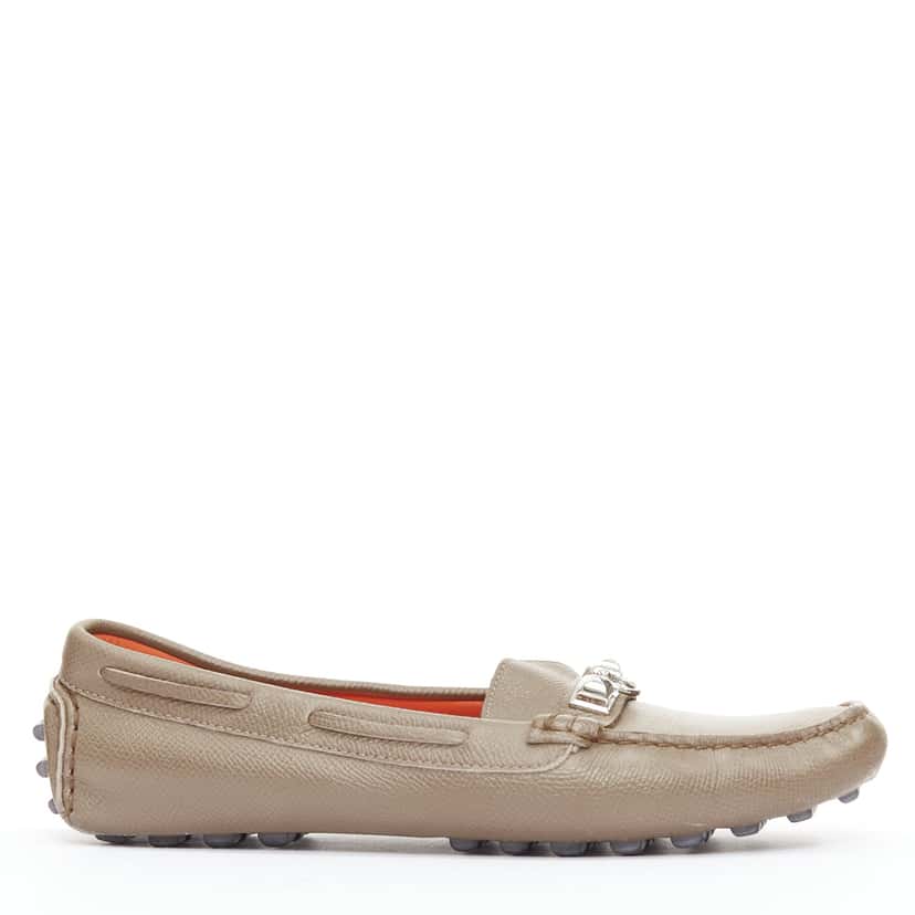 Hermès Irving Brown Leather Fair condition - Back View